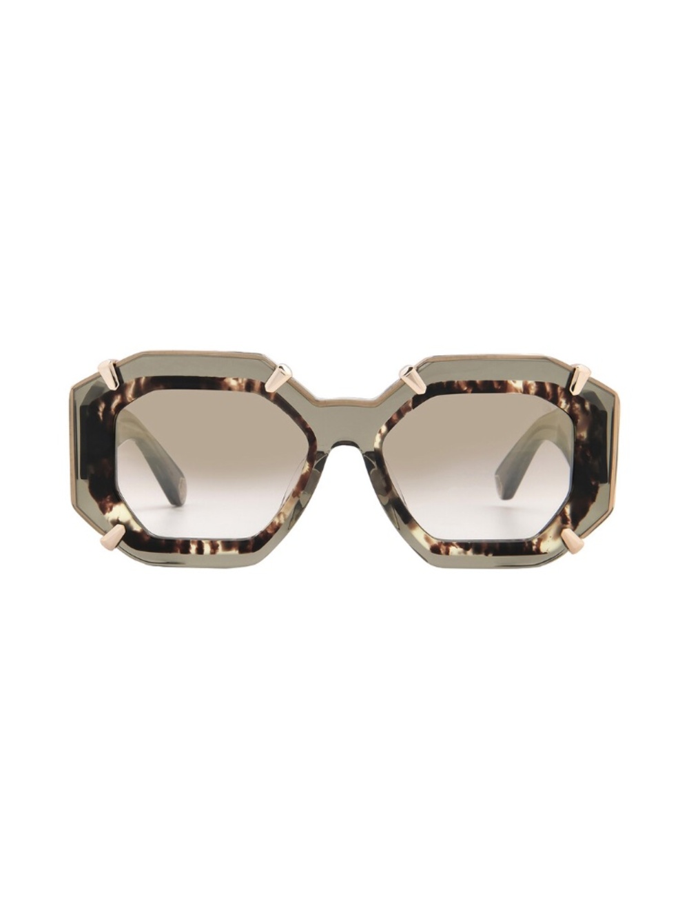 NWT | Philipp Plein | Geometric Supreme Star Sunglasses - SPP098V - Picture 2 of 7